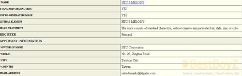 HTC 7 Melody