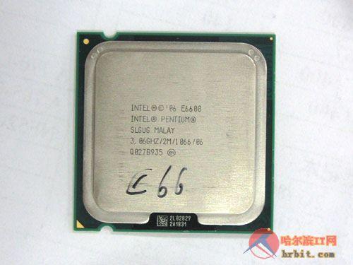 3g主频 奔腾双核e6600散片售460元