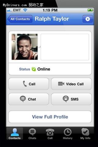 视频通话加入iPhone版Skype3.0发布
