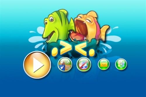 iPhone经典大鱼吃小鱼游戏 小鱼历险记_手机