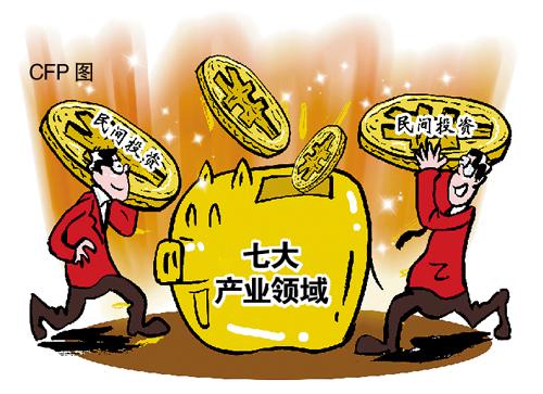 七大产业向民间投资放开