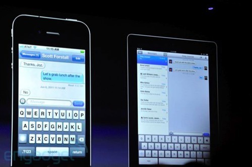 iOS5内置iMessage或冲击运营商短信业务