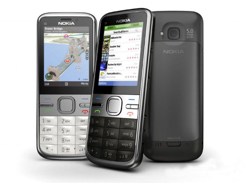 壳和颜色都不换诺基亚推出500万像素C5