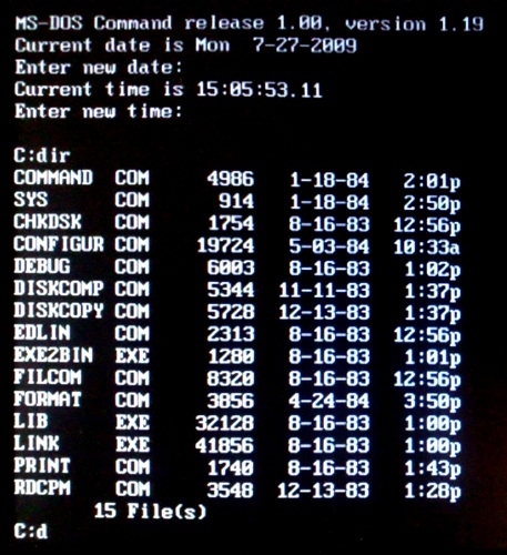 MS-DOS诞生三十周年下载留念