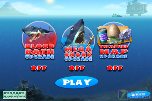 app今日免费:嗜血狂鲨之hungry shark3