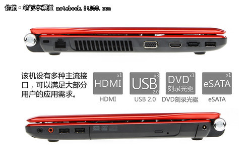 机身色彩靓丽、没有USB3.0接口比较遗憾