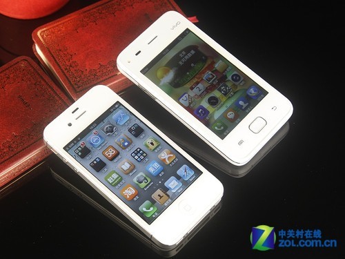 照iphone 4s理念设计 步步高vivo v1评测