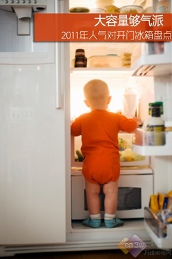 大容量够气派 2011年人气对开门冰箱盘点