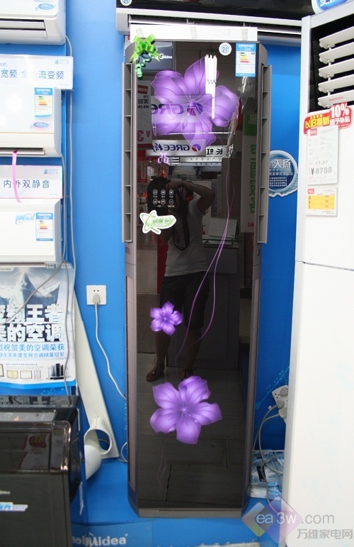 独特面板设计 美的立柜空调劲爆开卖
