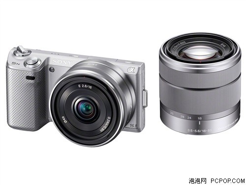 搭配18-55mm镜头索尼NEX5套机售价4880元