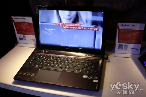 CES2012报道:联想Y480笔记本配i7芯曝光_笔记本
