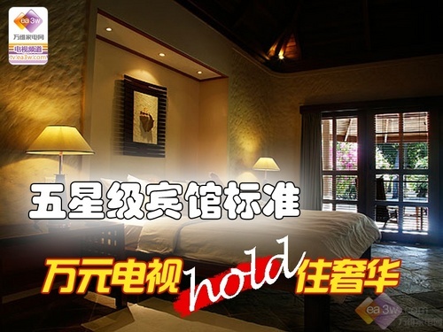 五星级宾馆标准 万元电视hold住奢华