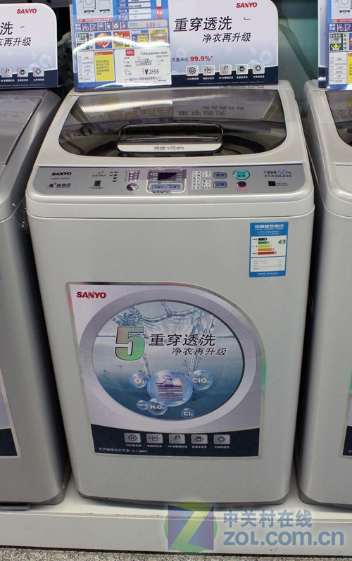 简约使用风格三洋6kg波轮仅需1938元
