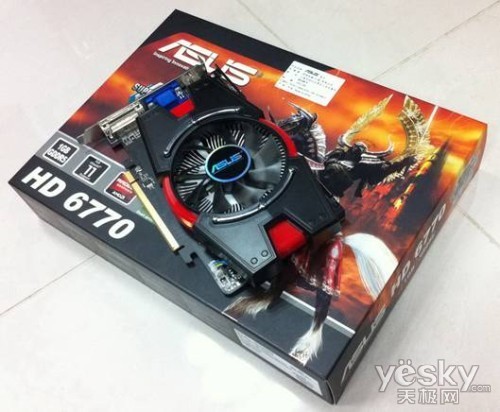 中端最佳性价比 华硕HD6770钢铁侠热卖