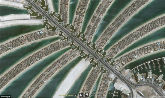 十大震撼谷歌地图卫星照:俯瞰美国飞机墓地_软