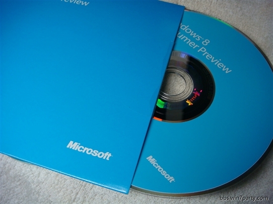 windows 8消费者预览版光盘介质图片