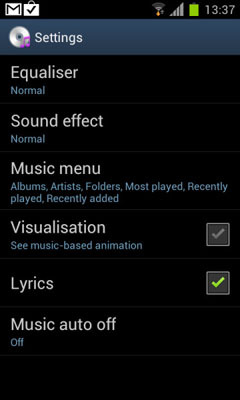 更易用三星i9100Android4.0系统解析(3)