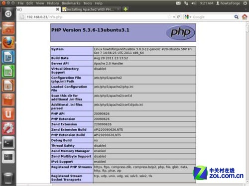 菜鸟教程 Ubuntu 11.0下搭建Web服务器(2)_软