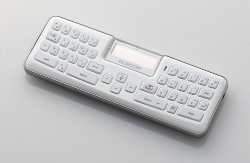 摆脱虚拟键盘束缚 日本推可通话蓝牙键盘 
