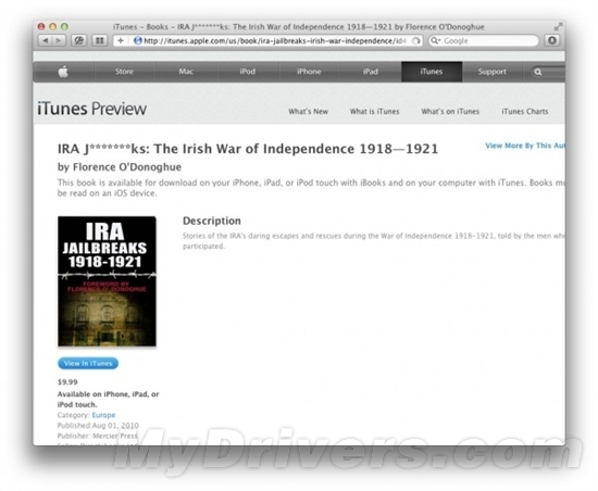 痛下狠手整治越狱 苹果商店屏蔽越狱关键词_手