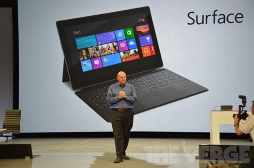 微软Surface平板发布 Win8RT\/Pro双煞_笔记本