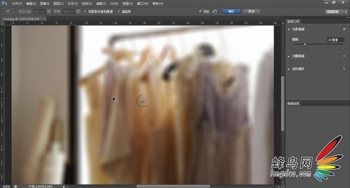 Photoshop CS6新功能：制造景深的场景模糊