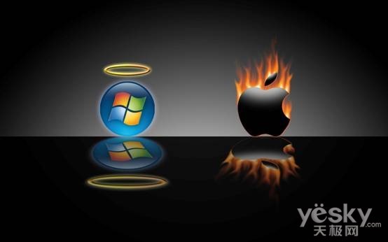 http://good-wallpapers.com/wallpapers/17946/Angel%20Microsoft%20Vs.%20Devil%20Apple.jpg