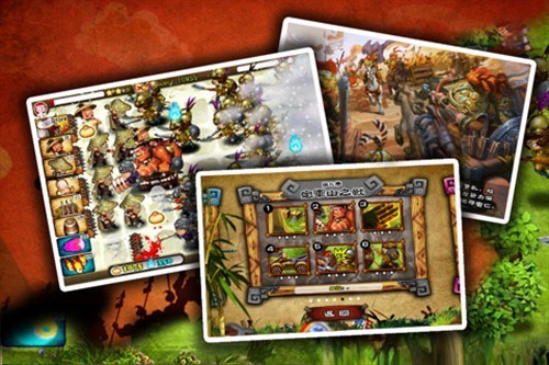 不错的国产Q版塔防 iPad游戏三国战记_手机
