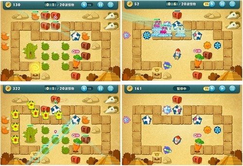 iOS《保卫萝卜》沙漠主题关卡攻略指引_软件