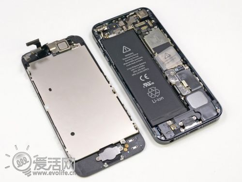 真机拆解:iPhone+5的震动功能不如4S温柔_手机