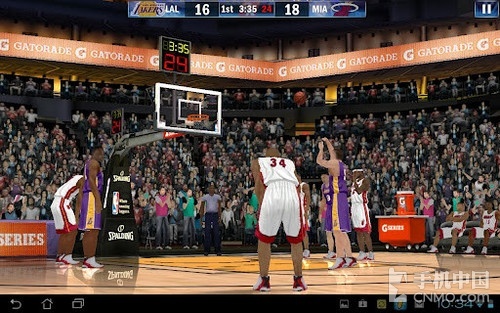 最强篮球游戏 NBA 2K13 Android版试玩_手机