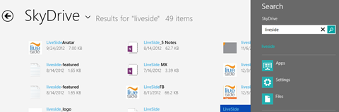 Win8全新SkyDrive已在Windows Store发布