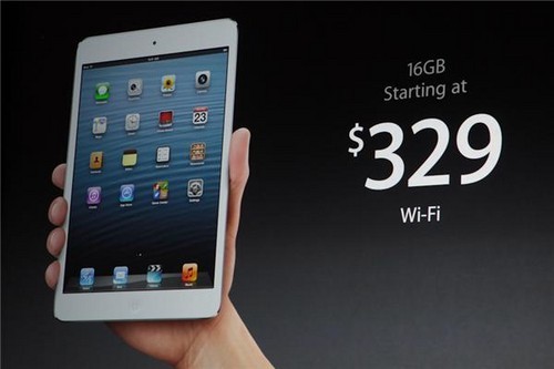 中国香港首发 苹果iPad mini 329美元起_笔记本