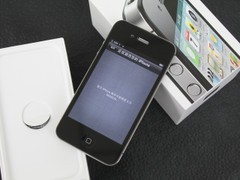 iPhone 4S 黑色 正面图 