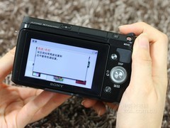 索尼 NEX-F3黑色 背面图 