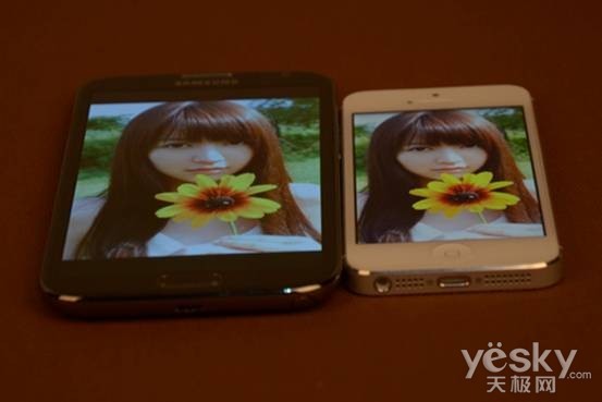 �콢���콢�Ľ���Note��Ա�iPhone5