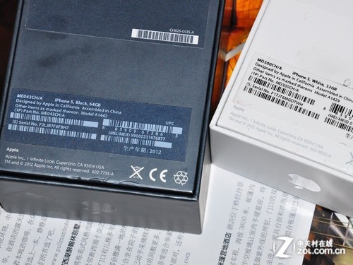 细节仍有不同 联通&电信iPhone 5全对比