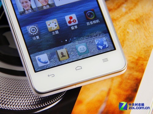 四核2GB内存白色华为荣耀四核爱享版图赏