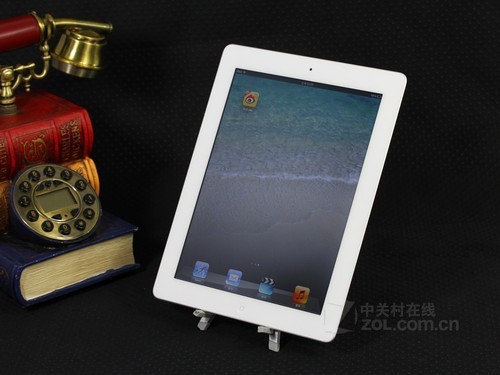 苹果 iPad4白色 正面图 