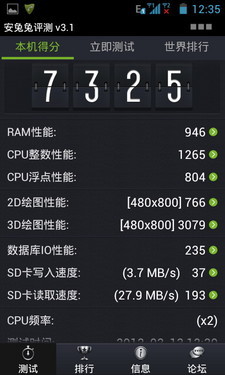 899元双核大屏智能华为Y500详细评测(2)
