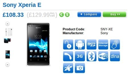 索尼Xperia E