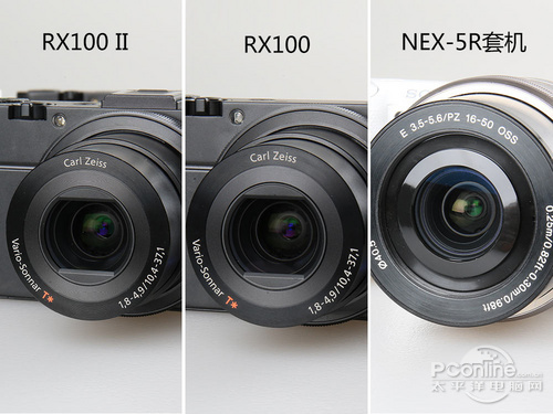 黑卡挑衅微单新旧索尼RX100对比NEX5R