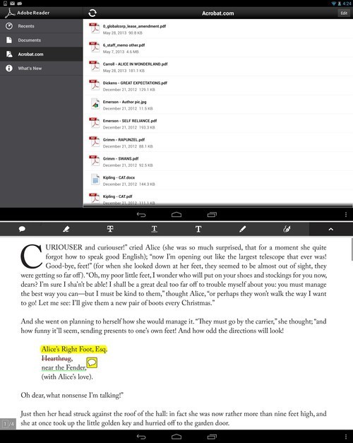 安卓应用推荐:流畅好用的PDF阅读器_手机