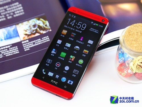 金属酷炫媚夜红 红色版HTC One精美图赏|HTC