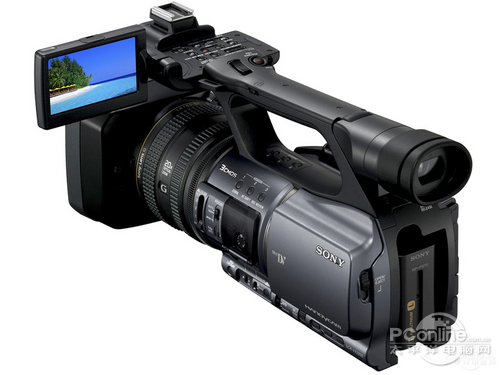 大光圈支持夜摄 索尼DCR-VX2200E摄像机_数