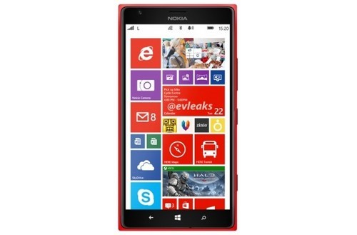 红色Lumia 1520官方照曝光 