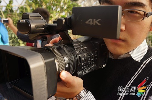 伽马丰富做工扎实 索尼4K摄像机AX1E试用_数
