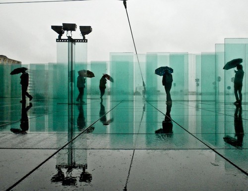 颠倒世界 用光线反射的角度欣赏巴黎_数码