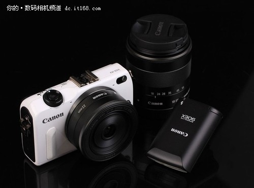 双头套微单机 佳能EOS M2套机促3980元_数码