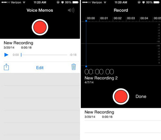 Voice Memos